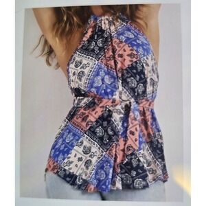Wrangler Retro Belted Tank Halter Goddess‎ Neck XXL -Item#148